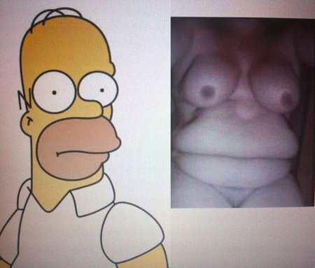 NSFW Homer Uncensored Fat Chick